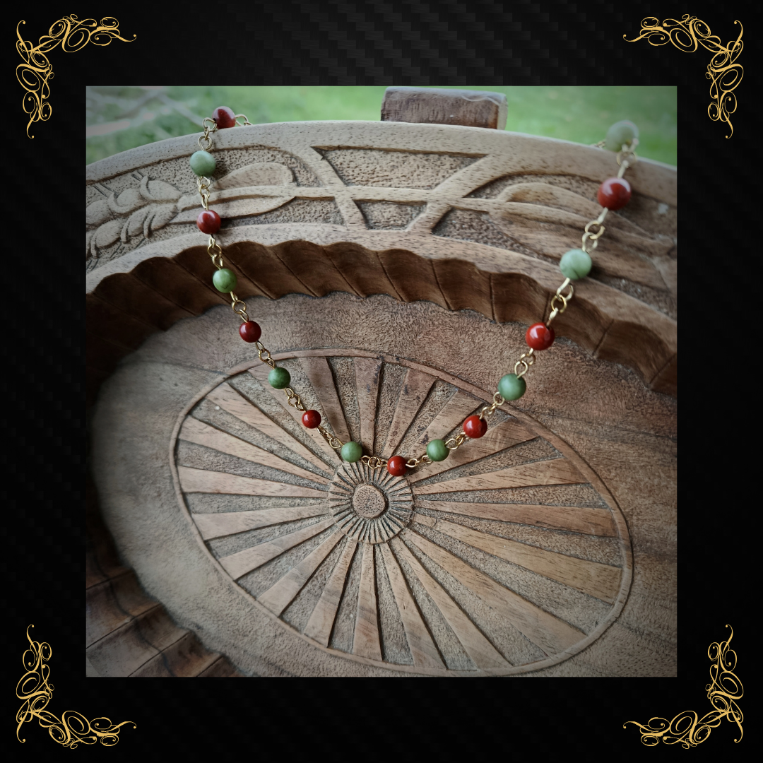 Collier Perles d'Automne