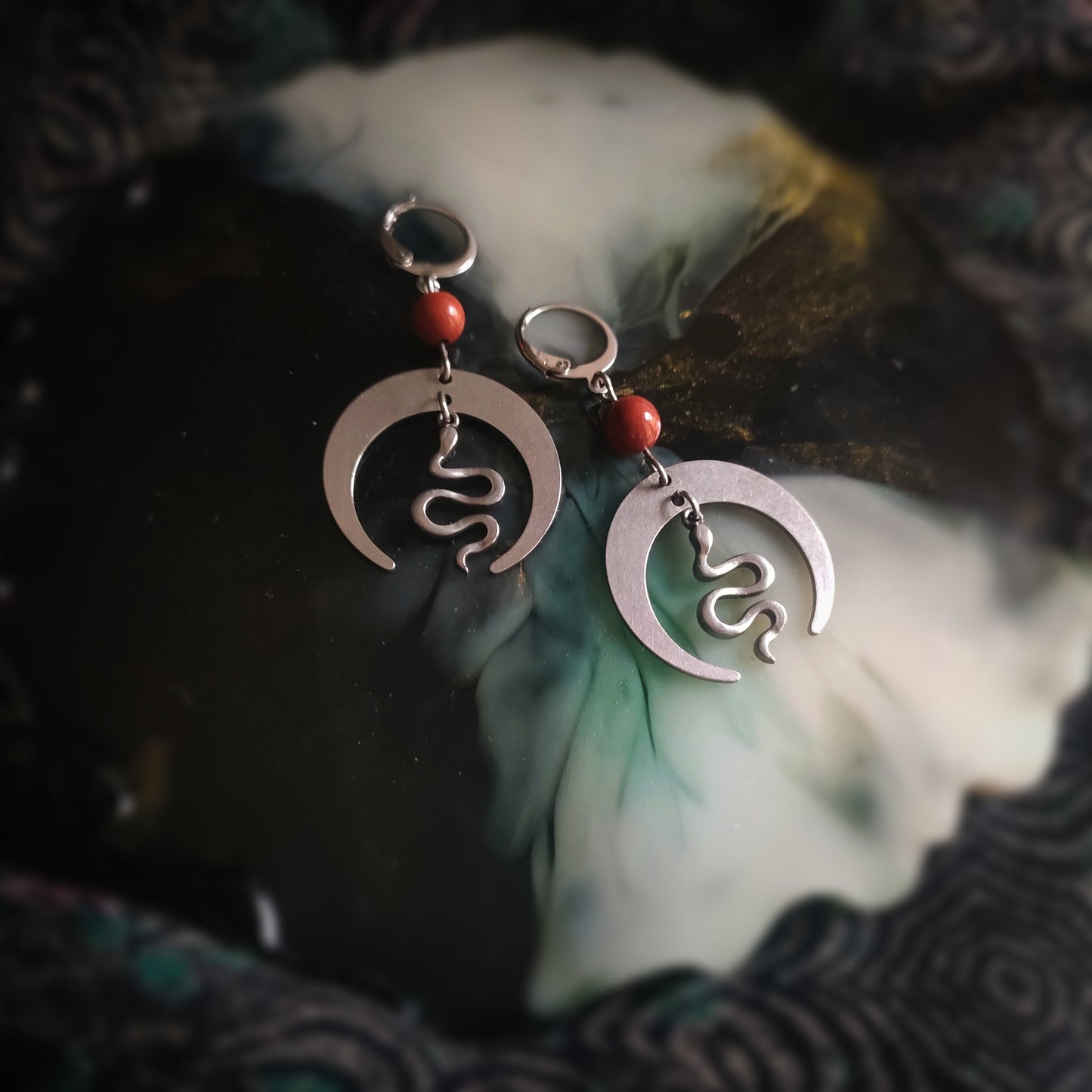 Boucles d'oreilles Mélusine