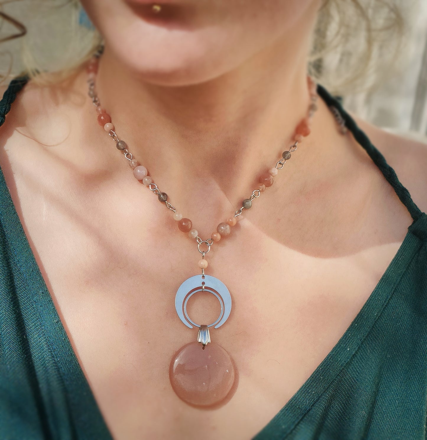 Collier cair de lune (piece unique)