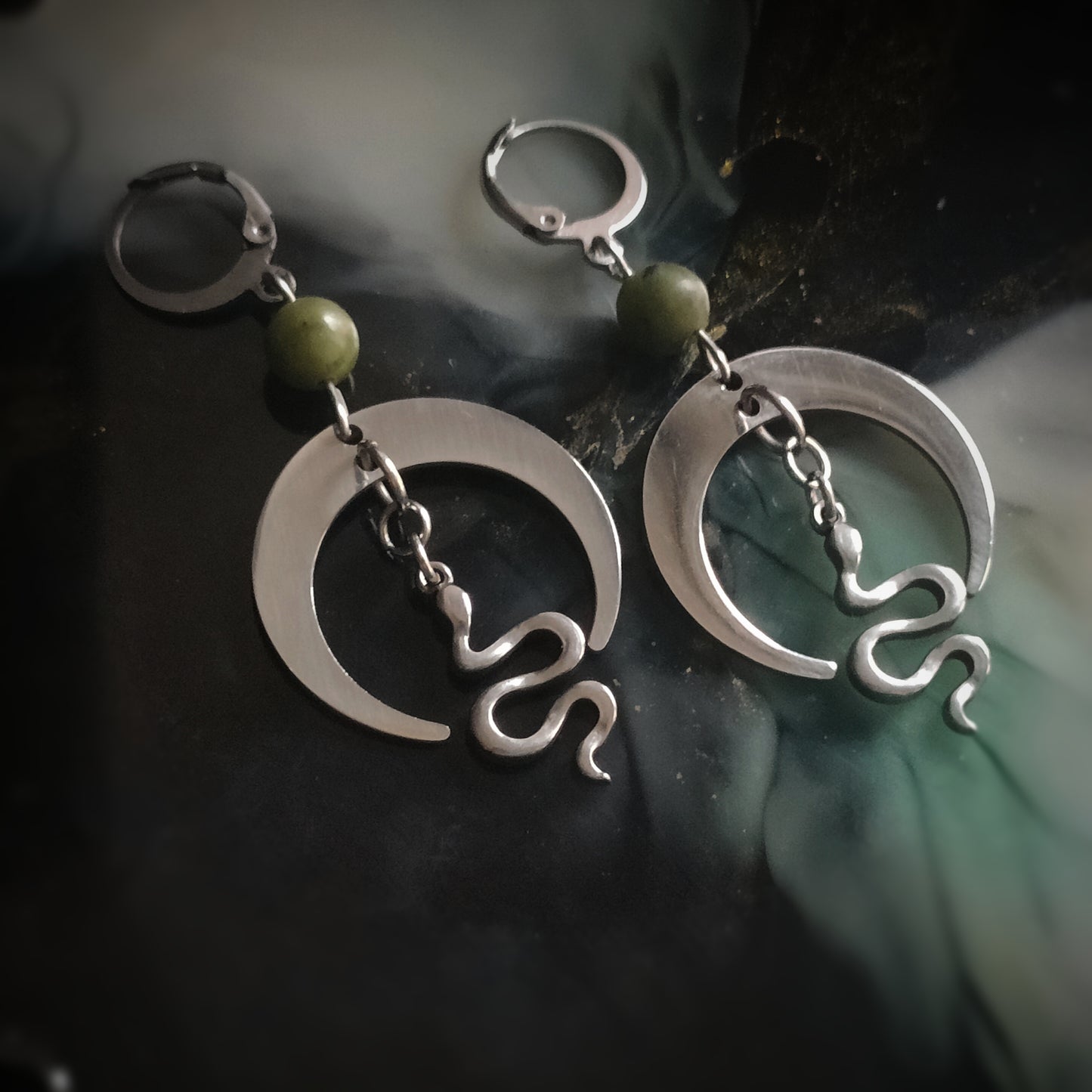 Boucles d'oreilles Mélusine