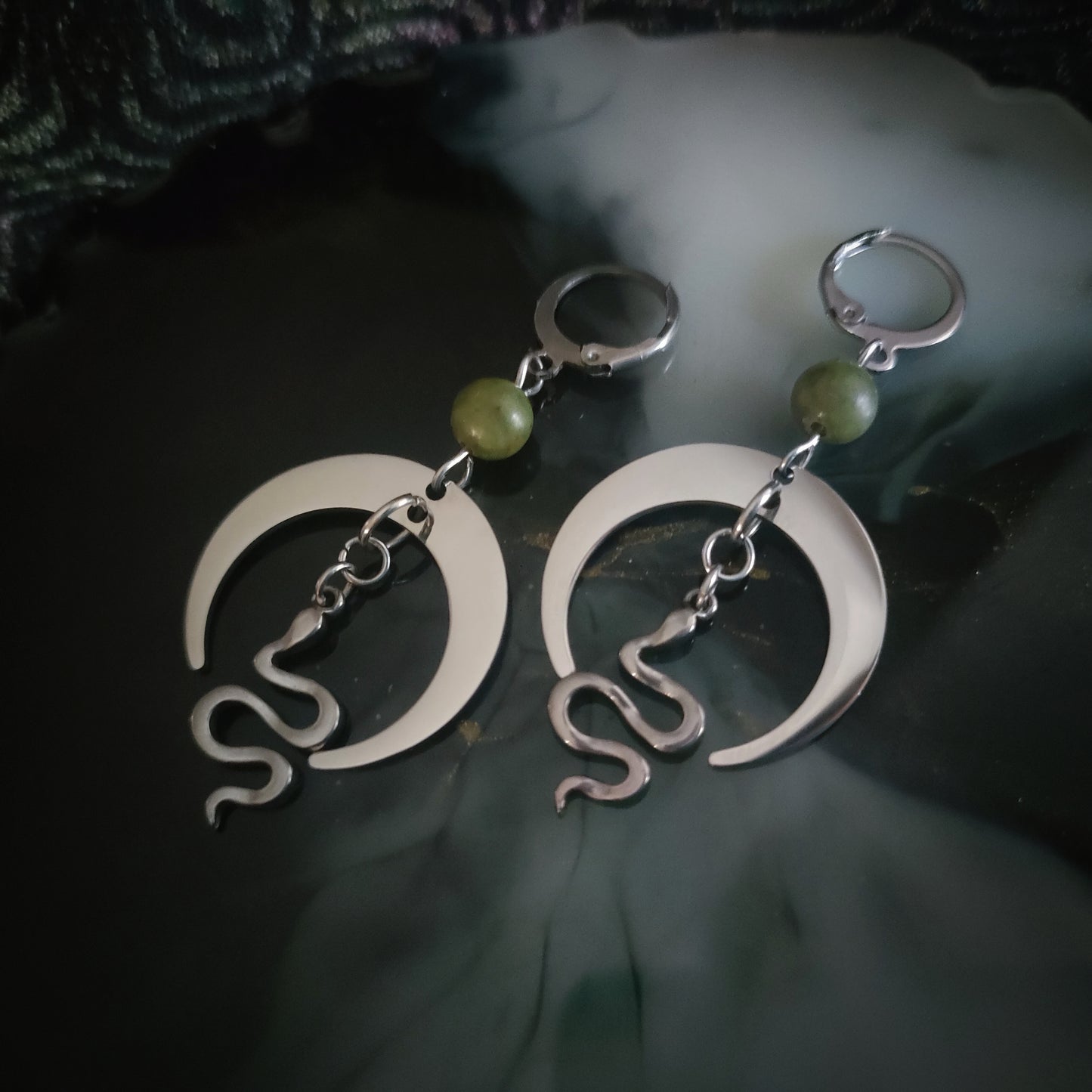 Boucles d'oreilles Mélusine