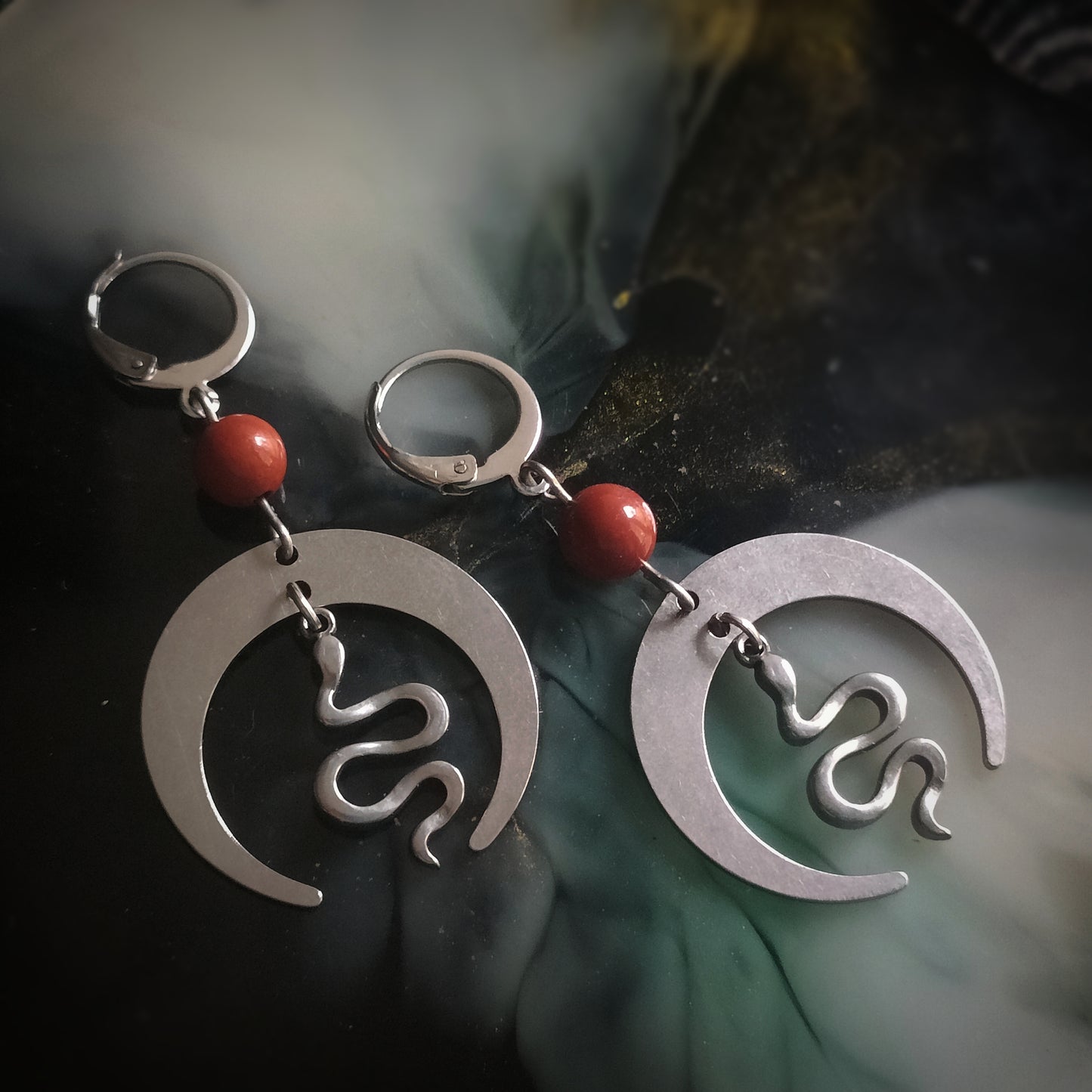 Boucles d'oreilles Mélusine
