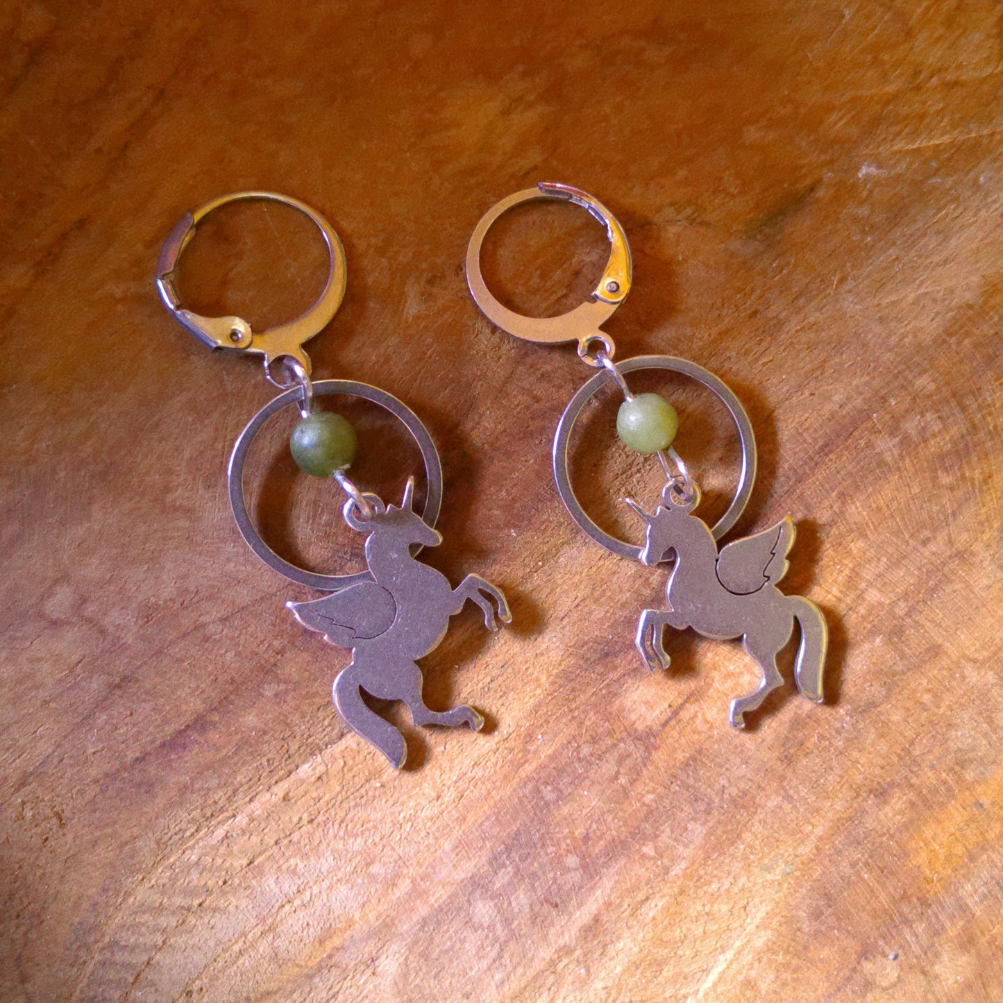 boucles d'oreilles vanillu Argentée