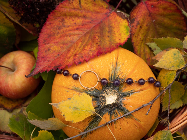 bracelet séléné améthyste