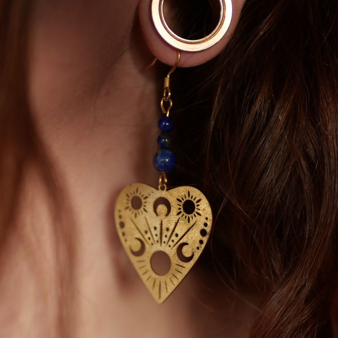 Boucles d'oreilles Nymphea