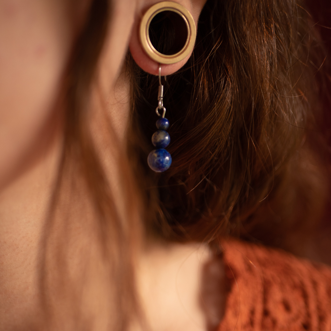 Boucles d'oreilles Lunea
