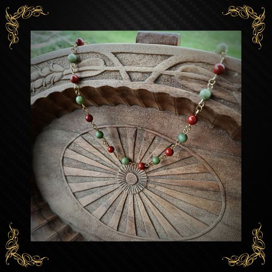 Collier Perles d'Automne